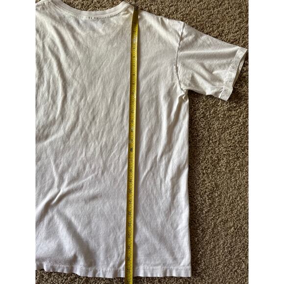 Vintage Banana Republic Travel and Safari Map White Large Single Stitch T-shirt - Picture 6 of 6